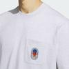 Adidas Футболка Originals Ss24 Olpc Tee 2 Series с круглым вырезом, повседневная спортивная футболка с коротким рукавом, мужские топы светло-серого цвета JN7767