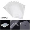 100шт прозрачные самоклеящиеся пластиковые подарочные пакеты с клеевым слоем Opp, пакет