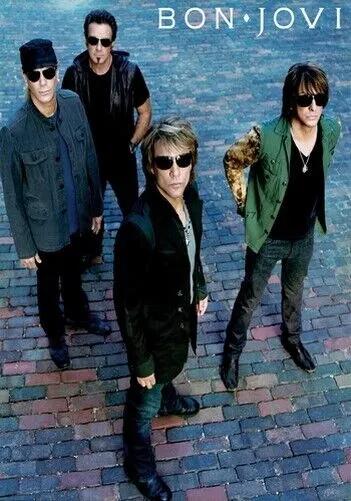 Bon Jovi Poster - Band Promo - High Gloss - Photo Quality Insert