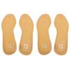 2 Pairs High Arch Support Shoe Inserts Shock Absorbing Plantar Fasciitis Insoles for Flat Feet