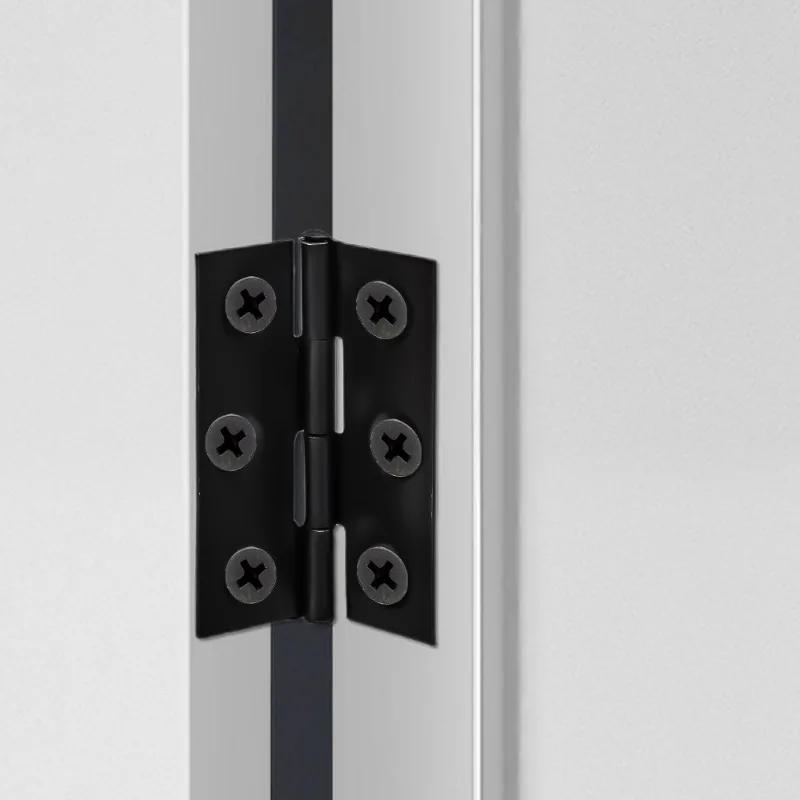 10/1 шт 2-дюймовая дверная петля из нержавеющей стали плоские петли оконные петли для шкафов дверной соединитель книжный шкаф деревянная коробка мебельная фурнитура