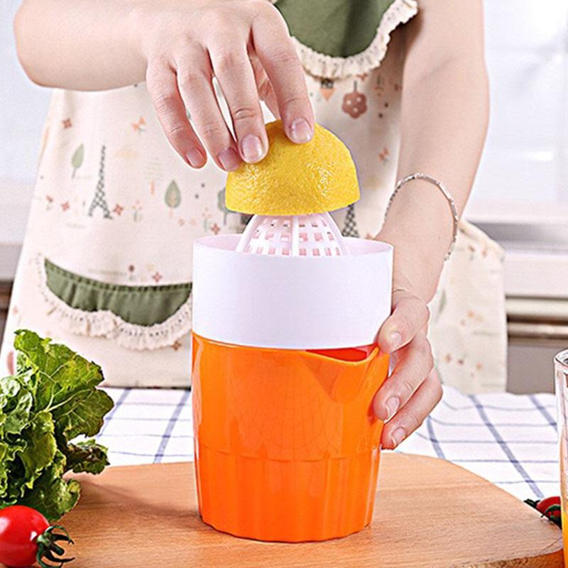 Portable 300ml Manual Juicer Reamer Fruit Squeezer Mini Lemon Citrus Juicer Extractor for Home Healthy Hand Lemon Orange Juicer