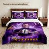 Melbourne Storm Personalized Custom Name 3‑Piece Bedding Set Soft Duvet Cover Set For Bedroom Home Decor