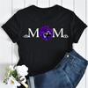 Новая женская футболка, модная футболка с цветочным принтом MOM Butterfly, повседневная футболка с коротким рукавом, женская футболка в стиле 90-х годов, женская футболка