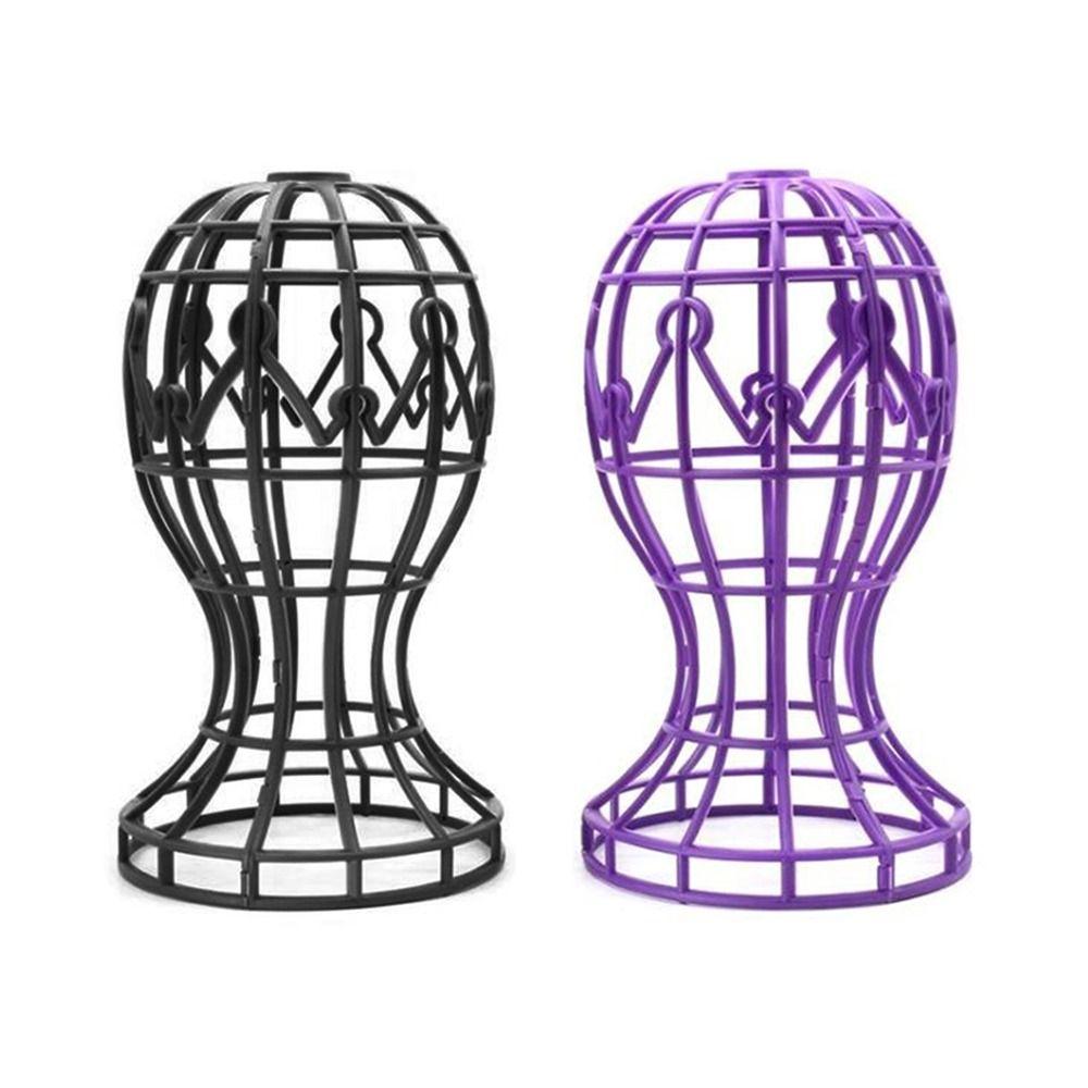 New Wig Stand Hat Cap Lantern Shape Wig Accessories Storage Rack Wig Head Stand Multi-Purpose