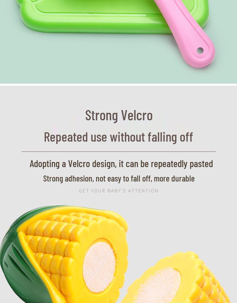 Fun Pretend Play Cut Toy Set - Kids Kitchen Vegetables & Fruits