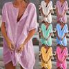 Cotton Women's Vintage Dress White Oversize Casual Beach Mini Dresses 2025 Summer Maxi Dress Robe De Soirée Orange Vestidos