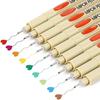 Ручки для рисования Micro Fineliner: 9-цветные библейские маркеры в технике дзентангл (0.5mm) Водонепроницаемые технические ручки