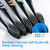 10PCS Ultra-Fine Bristles Family Pack Toothbrush Antibacterial Soft Bristle Toothbrushes  Gum Care