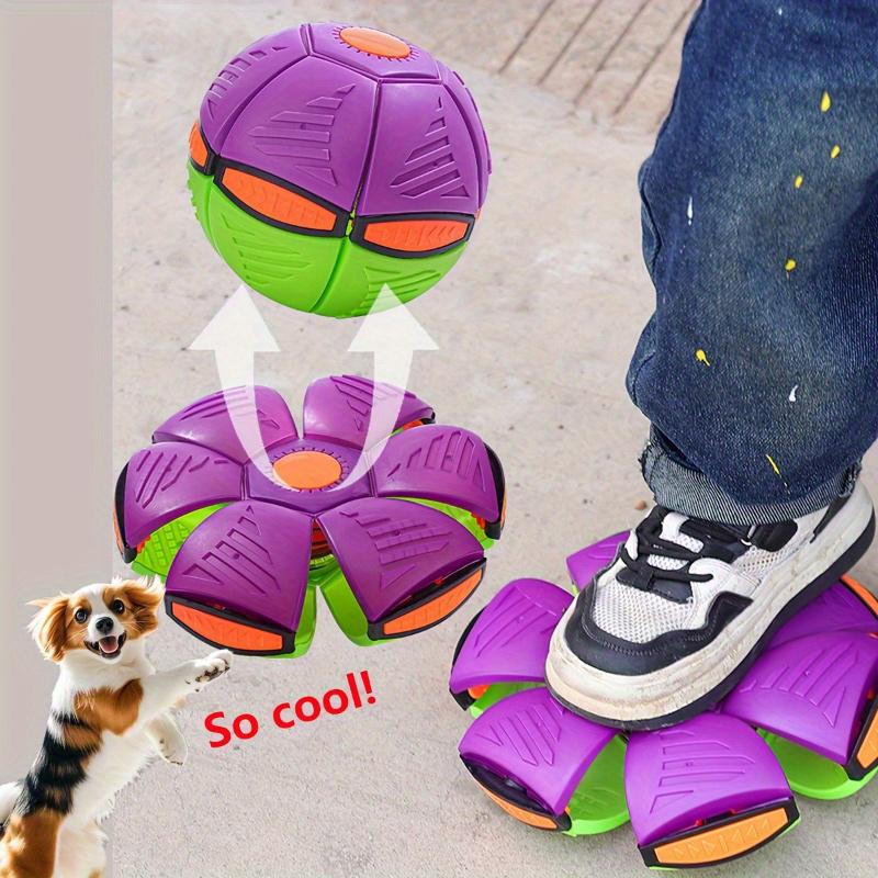 1PC Deformed UFO UFO Dog Durable Plastic Interactive Pet Playmate, Suitable for Training and Behavior