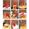 10Pcs Silicone Kitchenware Non-stick Cookware Spatula Shovel Kitchen Accessories Cooking Tool Utensils Set Ladle Egg Beaters