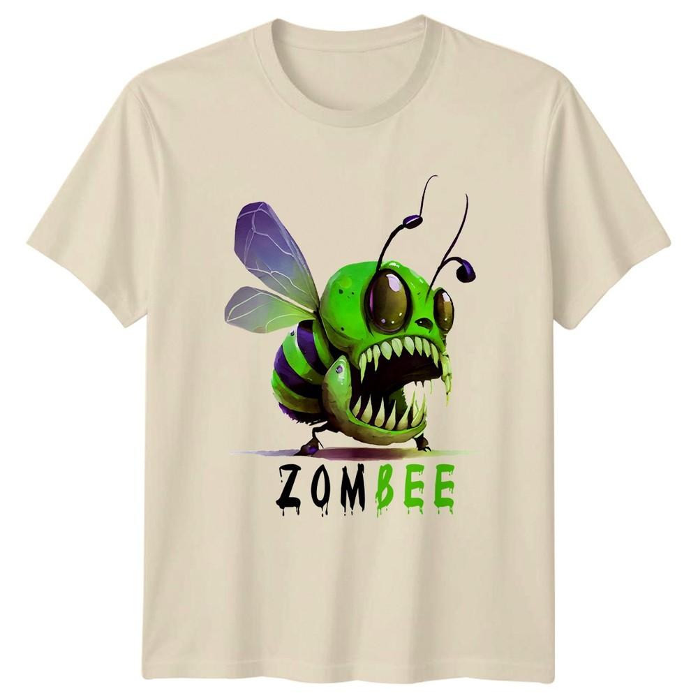 Футболка Zombee Пчела-Зомби Хэллоуин Хэллоуинский Подарок Для Него и Нее