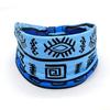 European American Women's Cloth Hair Band African Print Pattern Wide Edge Elastic Knot Sports Yoga Headband