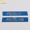 2020 RAV4 Rear Bumper Stainless Steel Protector and Decorative Tailgate Sticker