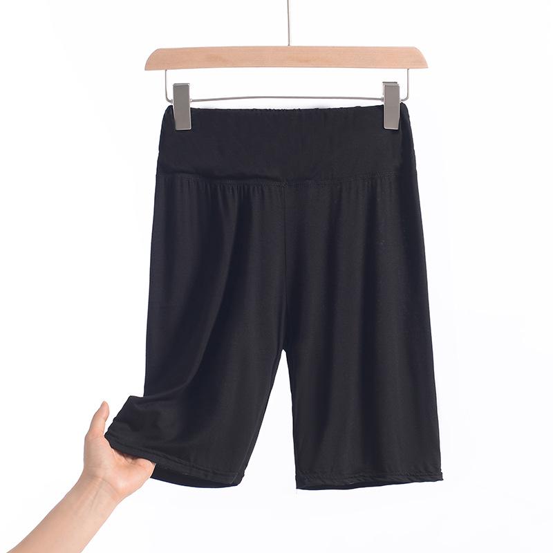High-Waisted Slimming Women's Summer Shorts - Plus Size, Tight-Fitting, Anti-Exposure, Lightweight Base Layer (5-Minute Pants).