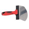 Совок-ковш 6 дюймов из нержавеющей стали в форме дуги для стен, штукатурки и краски для строительства