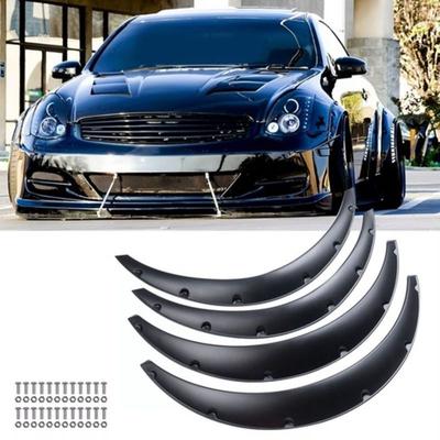 4 шт. 32" 35" Расширители колесных арок Широкий кузов Брызговики для Infiniti G35 G37 Купе Седан