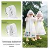 Kids' Waterproof Rain Poncho with Backpack Slot