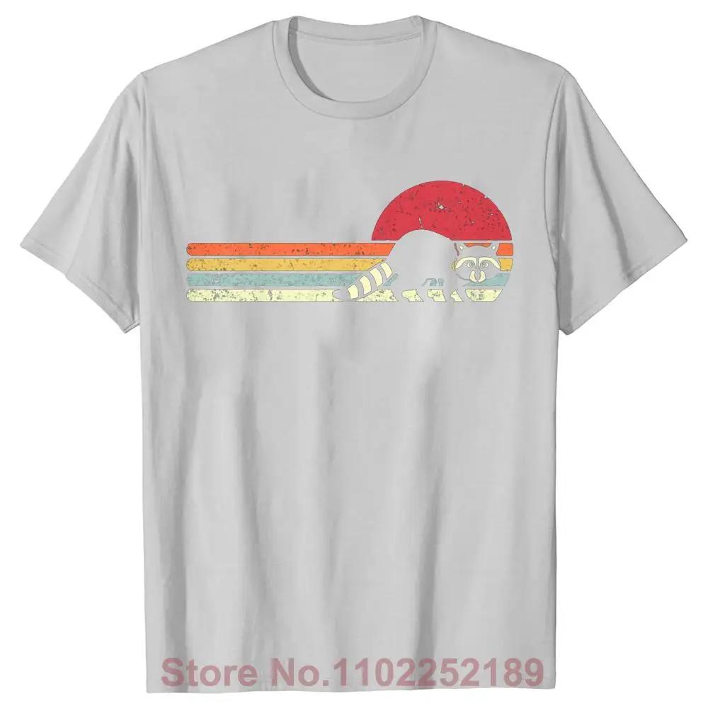 Funny Raccoon Retro Style T Shirts Graphic Cotton Streetwear Short Sleeve Birthday Gifts Summer T-shirt Unisexs Clothing