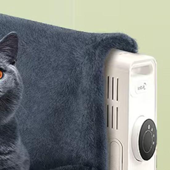 Подвесная кровать для кошек на радиатор, плюшевая кровать для кошек с прочным металлическим каркасом, зимняя корзина для домашних животных, гамак, крючок для радиатора для кошек весом до 30 кг