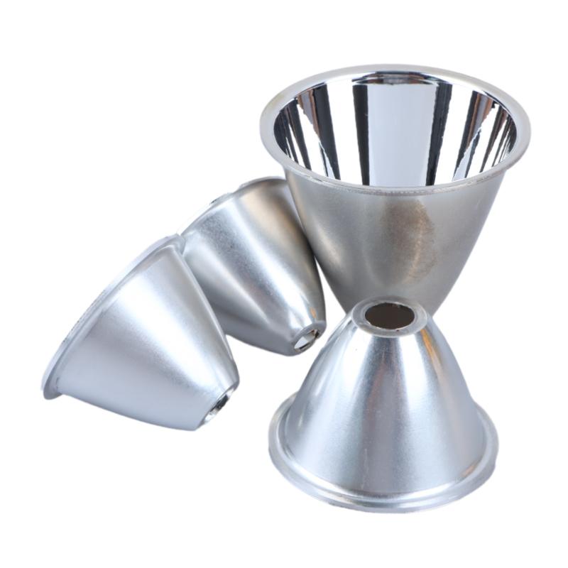 1 шт. 41 мм 46 50 60 мм алюминиевый светодиодный фонарик рефлектор конденсаторная чашка отражающая крышка