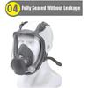 Anti-Fog 6800 Full Face  Respirator Sets Industrial Painting Spraying Respiration Safety Work Protective Respirador