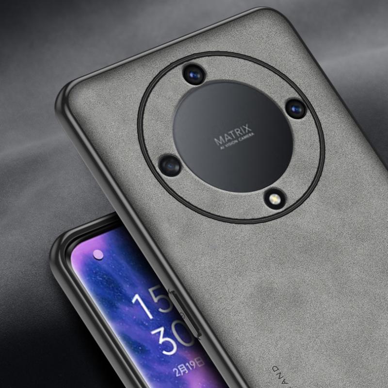 Роскошный мягкий чехол из овчины из искусственной кожи для Huawei Honor X9A X8A X7A Magic 5 Lite 5 Pro, матовая задняя крышка