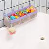 Органайзер для игрушек для ванной, 3 отделения, коробка для хранения игрушек для ванной, настенная полка для игрушек для ванной, для легкого доступа и сортировки игрушек