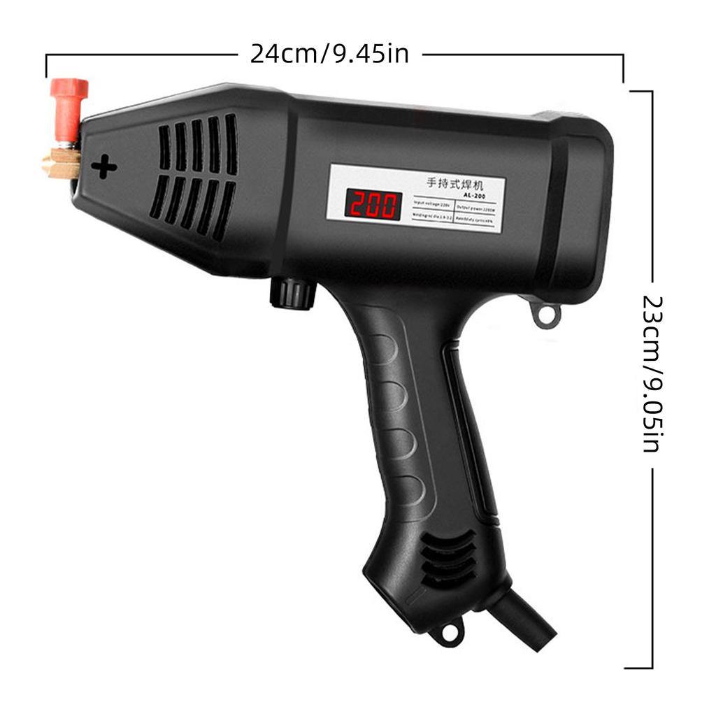 Portable Electric Welding Machine 220V 3000W Hand Held Welder with IGBT Inverter Stepless Current