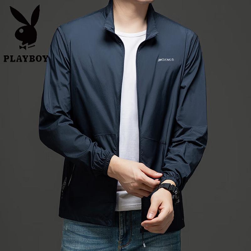 PLAYBOY Мужская легкая куртка для защиты от солнца