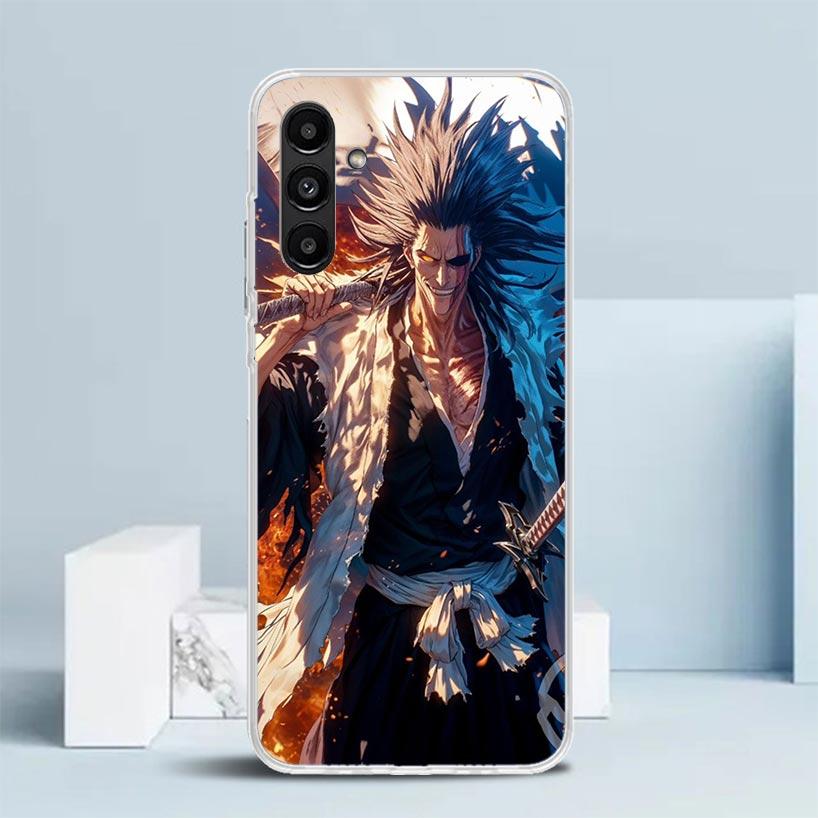Чехол для телефона Bleach Кемпачи Зараки Для Samsung Galaxy A17 A37 A57 A16 A15 A14 A13 A56 A55 A54 A53 A36 A35 A34 A33 A26 A25 A24 A23