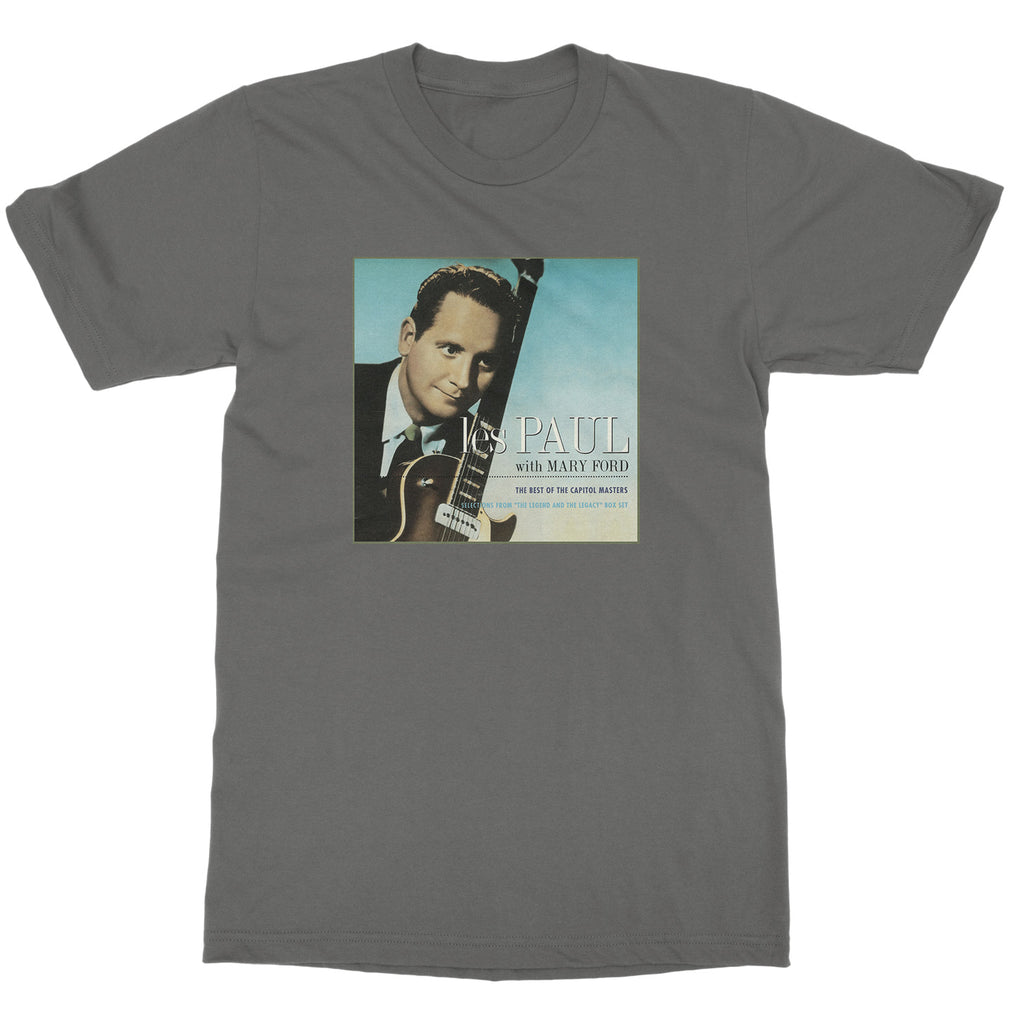 The Les Paul Foundation Signature Print Cotton TShirt Legendary Guitarist Music Tribute Unisex Short Sleeve Casual Top