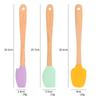 Пищевой силикон для приготовления масла, многоцветная мини-лопатка, крем для торта, масляная кисть, бамбуковая ручка, инструменты для выпечки, многоцелевые