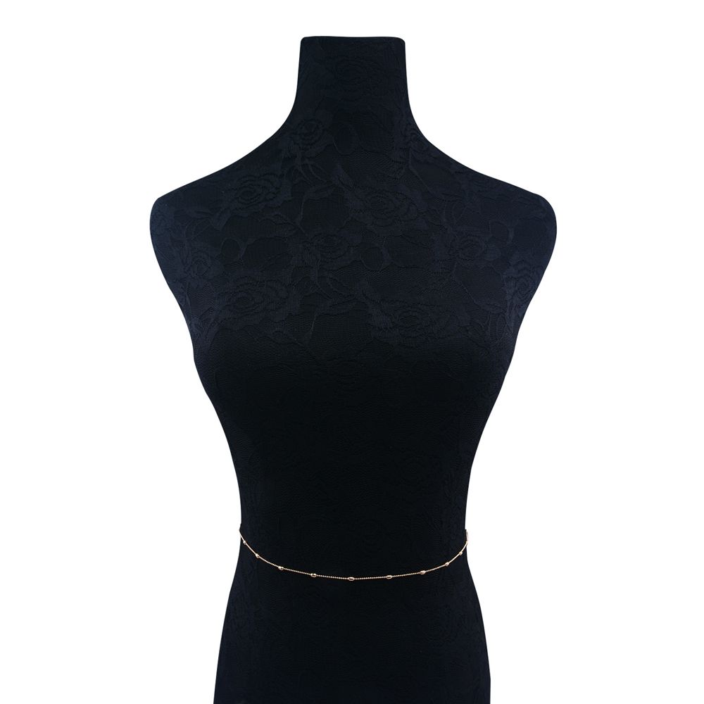 Women Fashion Summer Belly Necklace Bead Body Jewelry Waist Chain