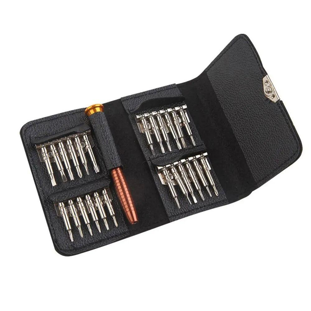 1Set Pocket Tools Screwdriver Set 25 In 1 Repair Tools Kit  for Camera Watch Tablet PC Repair