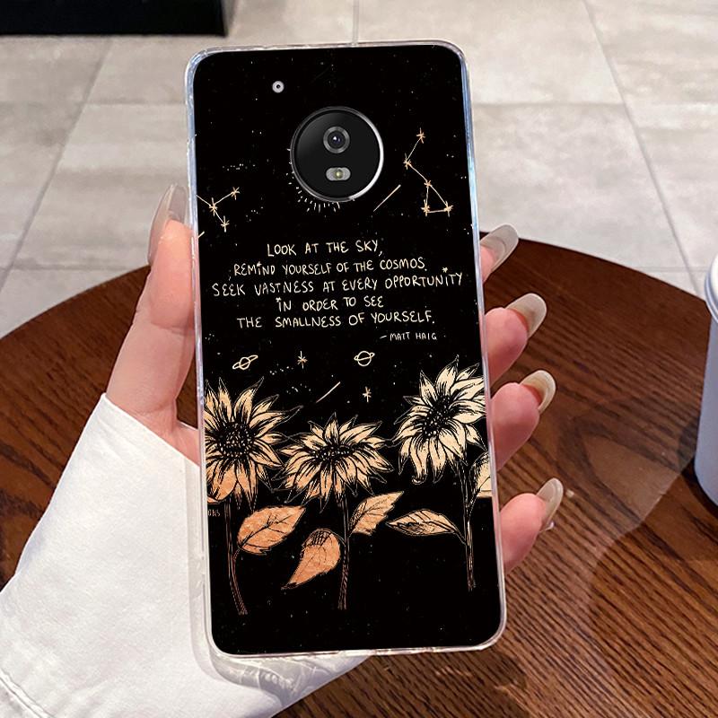 Case For Motorola Moto G5/Moto G5 Plus/Moto X 2017/Moto G5S/Moto G5S Plus Clear Silicone Soft TPU Cover Cute Cat Protective Case