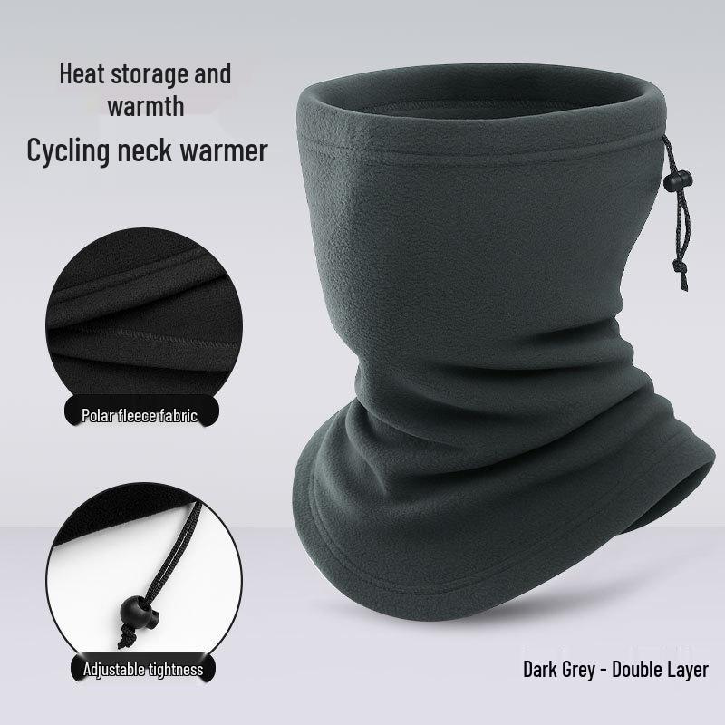 Регулируемая многофункциональная манишка: Ветрозащитный гейтор для катания на лыжах и велосипеде на осень и зиму