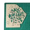 Merry Christmas Cutting Dies Stencil Template Mold Craft Decoration Mould Supply
