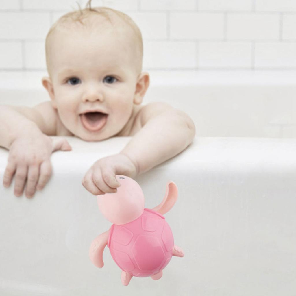 Baby Bath Thermometer Lovely Turtle Shape Baby Bathtub Water Thermometer for Bathroom