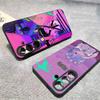 Vaporwave Glitch Anime Luxury Black Phone Case For Samsung Galaxy S23 S24 S25 Ultra S22 Plus S21