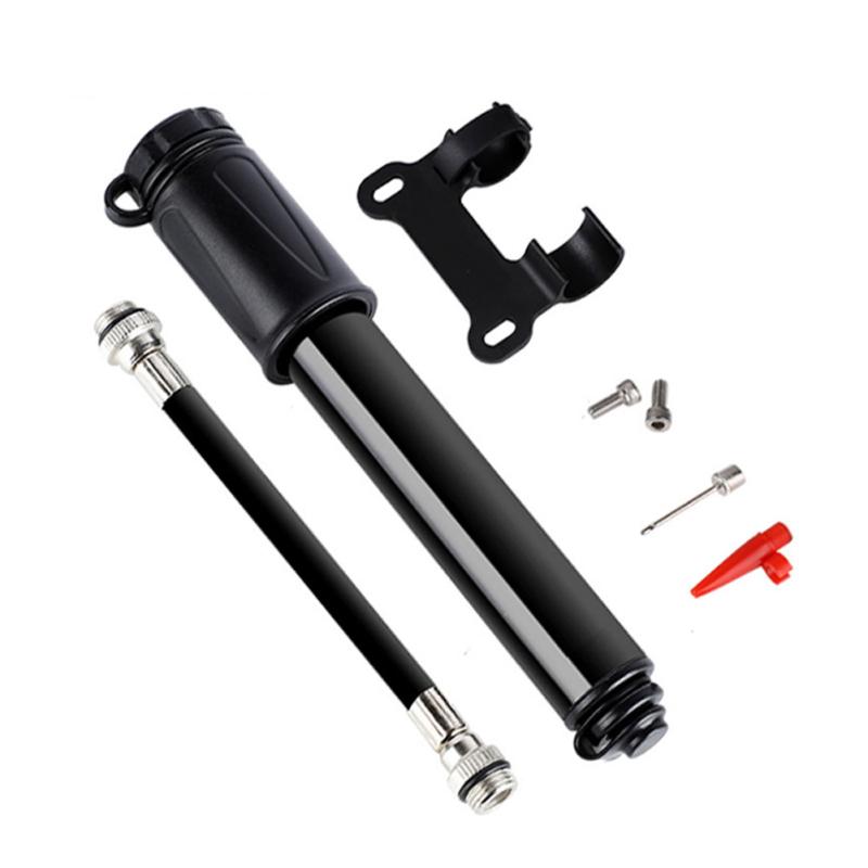 High Pressure Pump Bicycle Basketball Inflator Mini Portable Small Pump With Hose