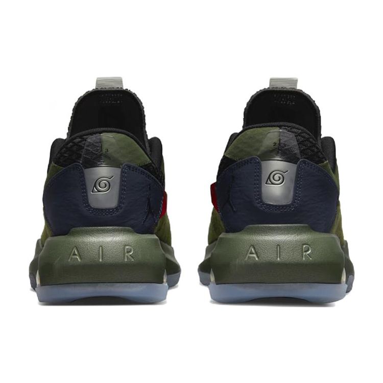Naruto x Air Jordan Jordan Air 200E Jonin Унисекс Кроссовки Зеленый Карбоново-зеленый Муслин DQ6385-360