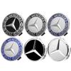 Автомобильная наклейка для Mercedes Benz 75 мм Автостайлинг Центральные колпачки ступиц Замена для Mercedes Benz W211 W203 W204 W210 W1