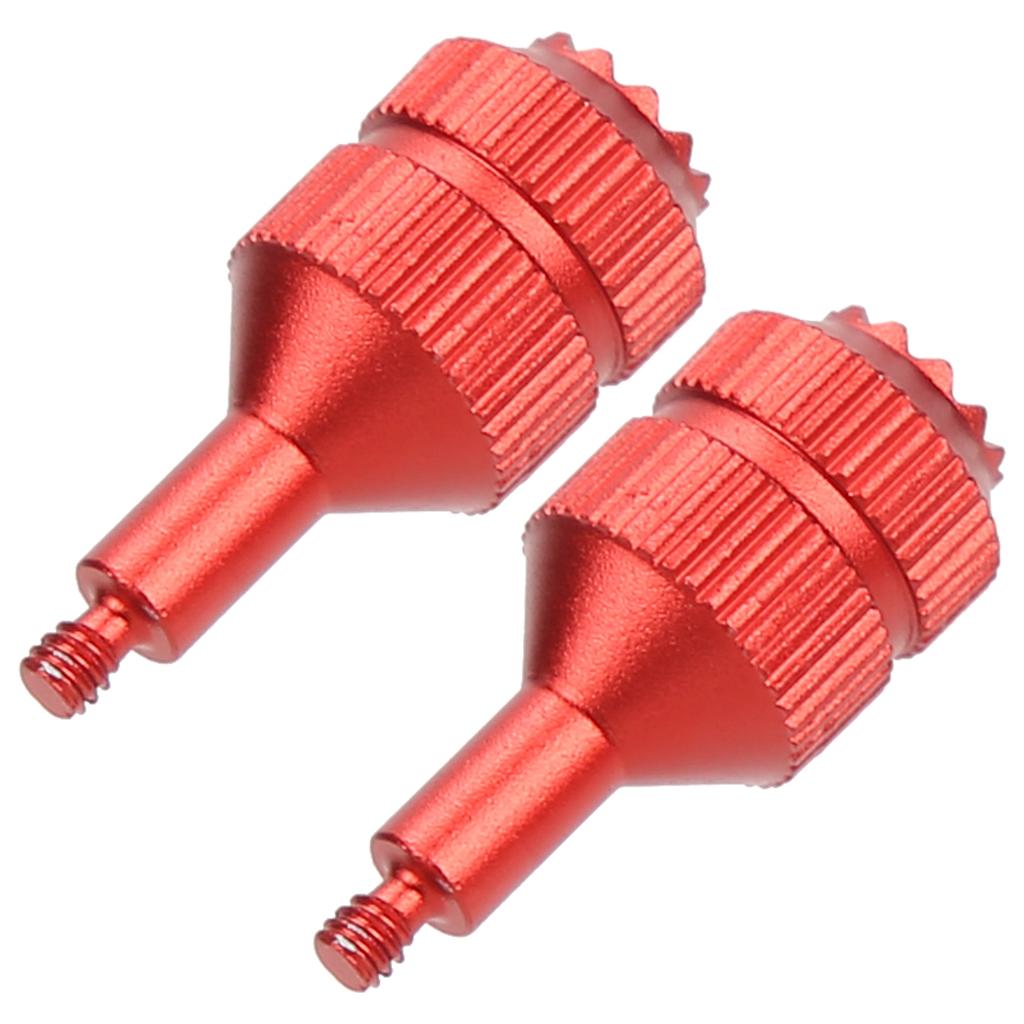 2PCS Aluminum Controller Joysticks for DJI FPV V2 Protector Remote Controller RockerRed