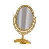 Винтажное овальное вращающееся зеркало для макияжа для спальни, туалетного столика, женское, стильное и практичное
