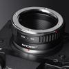 Адаптер Concept Mount OM Mount X Mount Conversion Lens Adapter Olympus Olympus OM Fujifilm K&F OM-FX Lens-Fuji