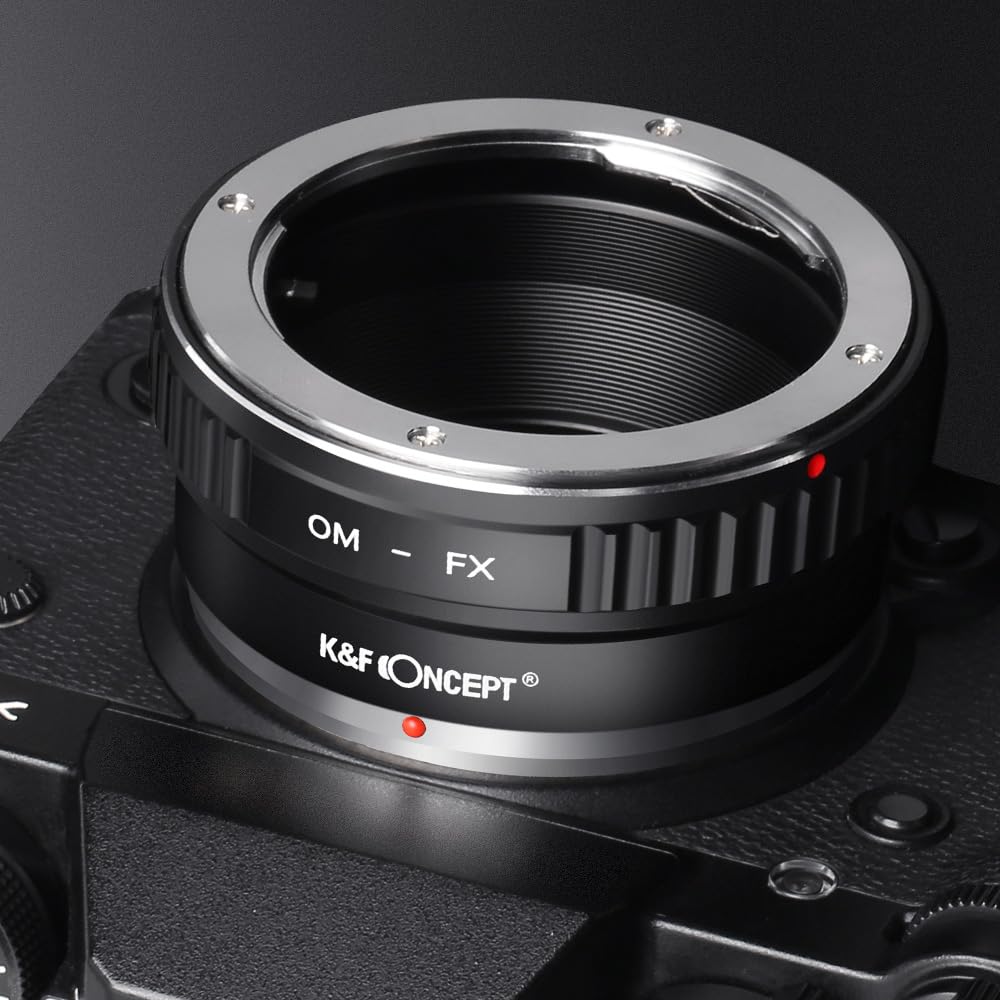 Адаптер Concept Mount OM Mount X Mount Conversion Lens Adapter Olympus Olympus OM Fujifilm K&F OM-FX Lens-Fuji