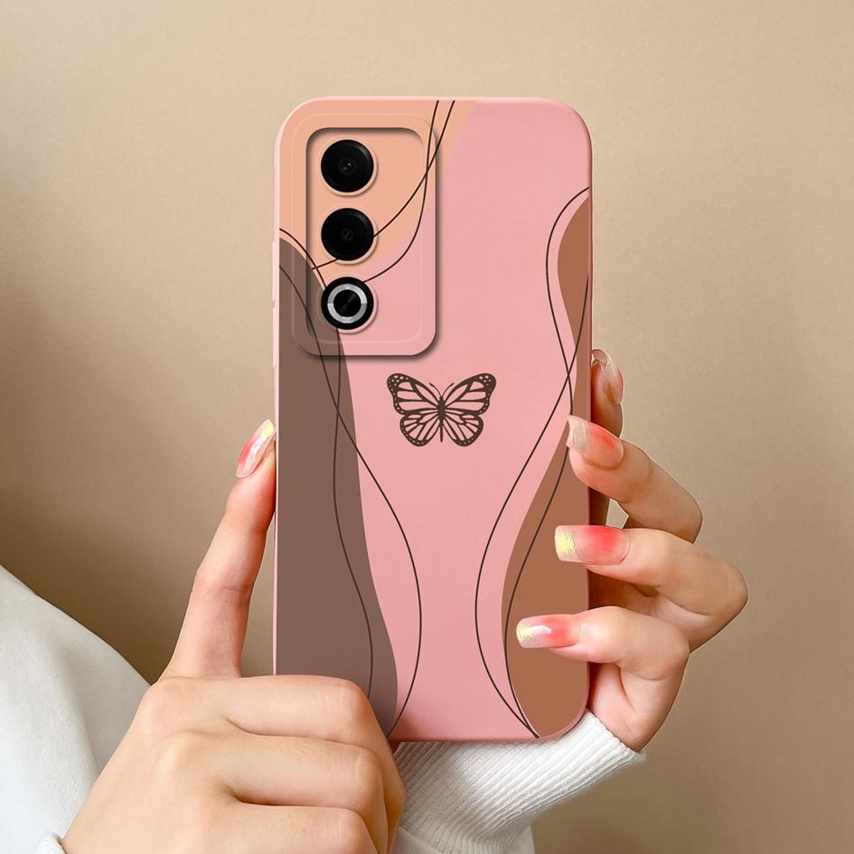 Новый чехол для OPPO A3X A3 Pro Realme 12 13 Plus C63 Pretty Sunflowers Защитная пленка для экрана Матовый жидкий силиконовый защитный чехол для OPPO Чехлы с противоскользящими свойствами