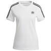 Футболка adidas 3 Stripes California, женская белая футболка