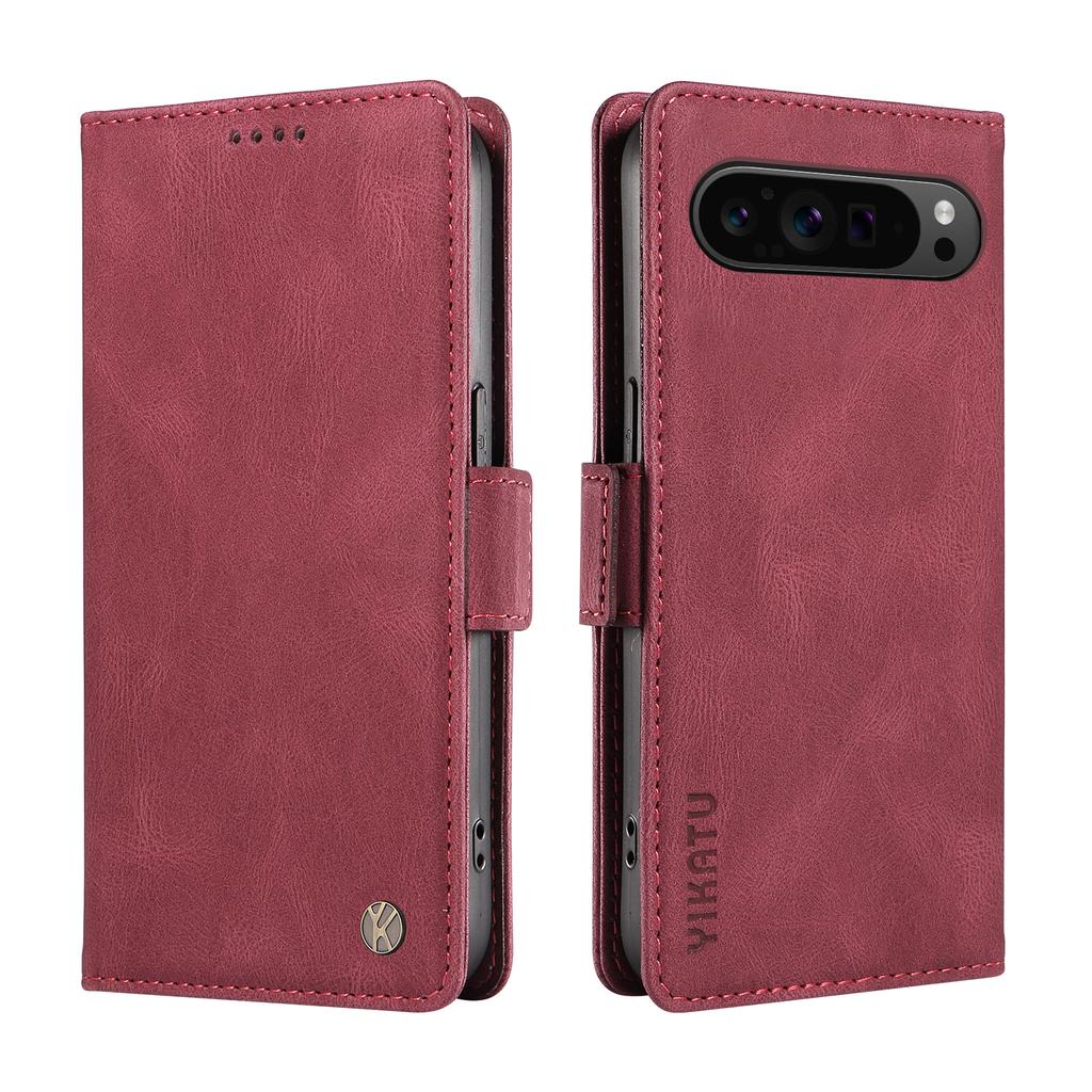 Полностью матовый чехол-бумажник из искусственной кожи из нубука с отделениями для карт из ТПУ для Google Pixel 6,Pixel 6a,6 Pro,Pixel 7,7a,7 Pro,Pixel 8,8a,8 Pro,Pixel 9,9 Pro...